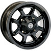 Moose Offroad - Wheel - 415X - Front/Rear - Black - 14x7 - 4/156 - 5+2