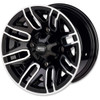 Moose Offroad - Wheel - 112X - Front - Black - 14x7 - 4/136 - 4+3