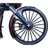 Paul Yaffe Bagger Nation #TALON21-14L-B - Talon Front Fender - 21" Wheel - With Black Adapters - HD Touring