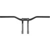 Performance Machine (PM) #0208-2195M-SMB - Phatbar & Riser Kit - Internal Wiring - 9" - Black Ops