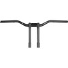 Performance Machine (PM) #0208-2195M-SMB - Phatbar & Riser Kit - Internal Wiring - 9" - Black Ops
