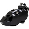 Performance Machine (PM) #0053-2957-MC - Caliper - 137 X 4B - Left - Black Anodized with Clear Bore Caps