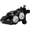 Performance Machine (PM) #0053-2958-MC - Caliper - 137 X 4B - Right - Black Anodized with Clear Bore Caps