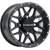 Raceline Wheels #A94B-47037+10 - Wheel - Krank - Simulated Beadlock - Front/Rear - Black - 14x7 - 4/137 - 5+2 (+10 mm)
