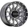 Raceline Wheels #A95SG-57056+10 - Wheel - Trophy - Simulated Beadlock - Front/Rear - Stealth Gray - 15x7 - 4/156 - 5+2 (+10 mm)