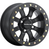 Raceline Wheels #A71B-48037-44 - Wheel - Black Mamba - Beadlock - Front/Rear - Black - 14x8 - 4/137 - 4+4