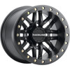 Raceline Wheels #A91B-47056-52 - Wheel - Ryno - Beadlock - Front/Rear - Black/with Black Ring - 14x7 - 4/156 - 5+2 (+10 mm)
