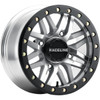 Raceline Wheels #A91MA-57037+10 - Wheel - Ryno - Beadlock - Front/Rear - Machined/with Black Ring - 15x7 - 4/137 - 5+2 (+10 mm)