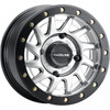 Raceline Wheels #A12SB-57037+10 - Wheel - Squad - Front/Rear - Hyper Silver/with Black Ring - 15x7 - 4/137 - 5+2 (+10 mm)