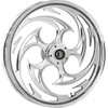 RC Components #0321350-85C257-21AC - Wheel for Hub Mounted Rotor - Savage - Front - Chrome - 21x3.5