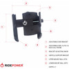 Ridepower #RPMTLMOUNTLG15 - Phone Holder and Mount - Large - 1-1/2" Handlebars