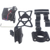 Ridepower #RPMTLINDMOUNT15 - Metal Phone Holder - Inductive Charging 1-1/2" Bar Mount