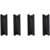 S&S Cycle #930-0138 - Pushrod Cover Keeper Set - Gloss Black - 2.200" - M8