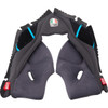 AGV #201850005623GXL - Pista GP RR Cheek Pads - Gray/Cyan - XL