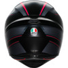 AGV #2118394003-063-XXL - K1 S Helmet - Sling - Matte Black/Pink - 2XL