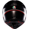 AGV #2118394003-034-XL - K1 S Helmet - Lap - Matte Black/Gray/Red - XL