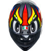 AGV #2118381004012L - K3 Helmet - Birdy 2.0 - Gray/Yellow/Red - Large