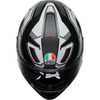 AGV #2118381004-019-S - K3 Helmet - Rivia - Matte Black/White - Small
