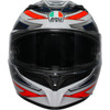 AGV #2118381004-020-L - K3 Helmet - Space - Matte White/Red Fluo - Large