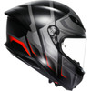 AGV #2118395002-024-S - K6 S Helmet - Karve - Matte Black/Gray/Red - Small