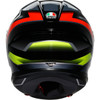 AGV #2118395002-026-S - K6 S Helmet - Erazer - Black/Red/Yellow Fluo - Small