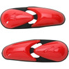 Alpinestars #25SLITECH-RD - Flexible Toe Sliders - Red
