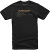 Alpinestars #1212-7200210-2X - Quest T-Shirt - Black - 2XL