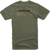 Alpinestars #1212-72002690-M - Quest T-Shirt - Military - Medium