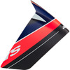 Alpinestars #8953424-1383 - Supertech R10 Spoiler - Race - Team - Matte Black/Carbon Red Fluo/Blue