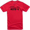 Alpinestars #12137202430102X - Moto X T-Shirt - Red/Black - 2XL