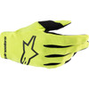 Alpinestars #3541824-551-M - Youth Radar Gloves - Fluo Yellow/Black - Medium