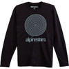 Alpinestars #1232-71020-102X - Spiral Long-Sleeve T-Shirt - Black - 2XL