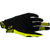Alpinestars #3560125-155-S - Techstar MX Gloves - Black/Fluo Yellow - Small