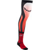 Alpinestars #4701324-3012-SM - Knee Brace Socks - Black/Red - Small/Medium