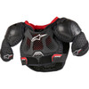 Alpinestars #6740624-13-7/9 - Youth Bionic Action Kickstart Chest Guard - Black/Red - 7/9