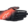 Alpinestars #3560825-1321-M - Reef V2 Gloves - Black/Fluo Red/White - Medium