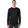 Alpinestars #1214-73500-10-L - Inclinate Mesh Long-Sleeve T-Shirt - Black - Large