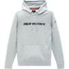 Alpinestars #1213516701026L - Linear Hoodie - Heather Gray/Black - Large