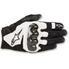 Alpinestars #3570518-12-S - SMX-1 Air V2 Gloves - Black/White - Small