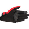 Alpinestars #3568321-1317-S - Honda Copper Gloves - Black/Bright Red/Blue - Small