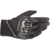 Alpinestars #3568721-1169-L - Chrome Gloves - Black/Tar Gray - Large