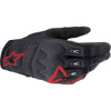 Alpinestars #3564524-3131-2X - Techdura Gloves - Fire Red/Black - 2XL