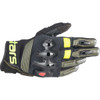 Alpinestars #3504822-6085-3X - Halo Gloves - Forest Black/Fluo Yellow - 3XL