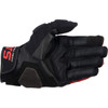 Alpinestars #3504822-1304-M - Halo Gloves - Black/White/Bright Red - Medium