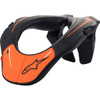 Alpinestars #6540118-14-OS - Youth Neck Support - Black/Orange - One Size