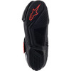 Alpinestars #2224021-13-40 - SMX1-R V2 Boots - Black/Red - US 6.5 / EU 40