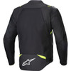 Alpinestars #3301025-155-M - T-SPS Air v2 Jacket - Black/Yellow Fluo - Medium