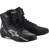 Alpinestars #2510425-12-125 - Faster-4 Shoes - Black/White - US 12.5
