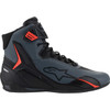 Alpinestars #2510425-1130-12 - Faster-4 Shoes - Black/Gray/Red - US 12