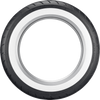 Dunlop Tire - American Elite - Front - MT90B16 - Wide Whitewall - 72H